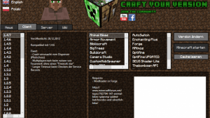 Minecraft Version Changer