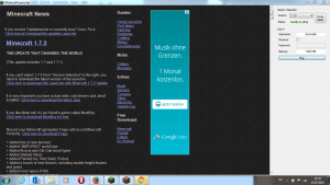 Minecraft free Launcher for Minecraft 1.7.2